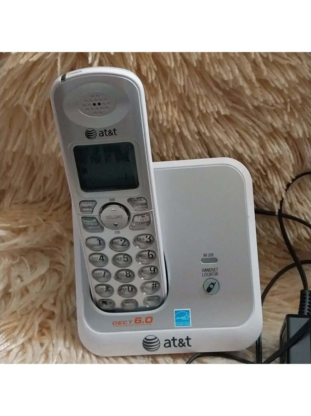 AT&T Cordless Telephone #EL51110 Dect 6.0 Digital5.02 - Picture 3 of 10